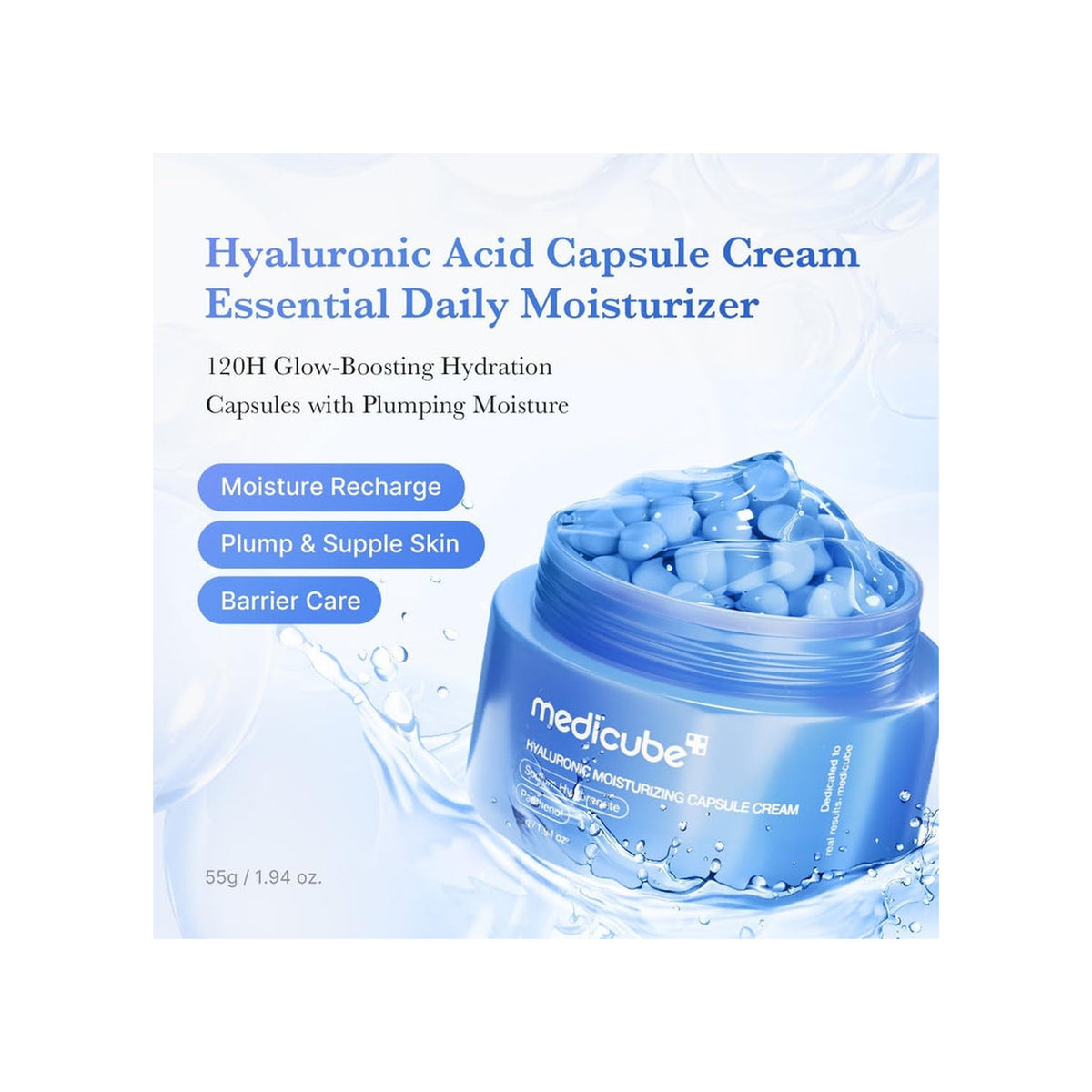 MEDICUBE Medicube Hyaluronic Moisturizing Capsule Cream — view 2
