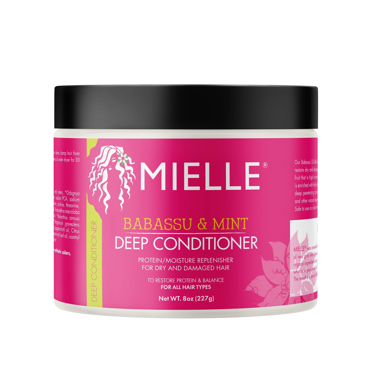 MIELLE Mielle Organics Babassu & Mint Deep Conditioner with Protein, Moisturizing & Conditioning Deep Treatment Hydrating Rep