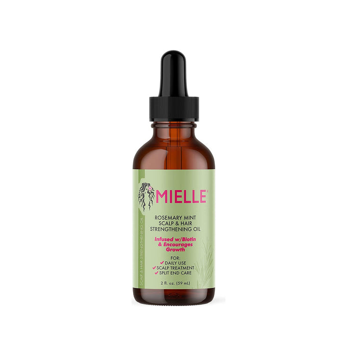 Mielle Organics Rosemary Mint Scalp & Hair Strengthening Oil with Biotin & Essential Oils