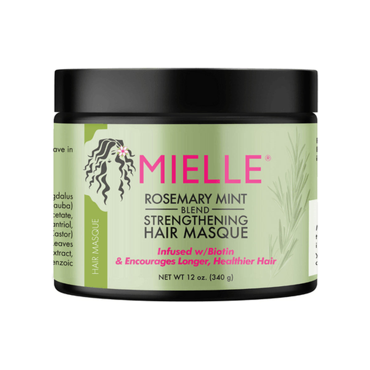 MIELLE Rosemary Mint Strenghtening Hair Masque 340g