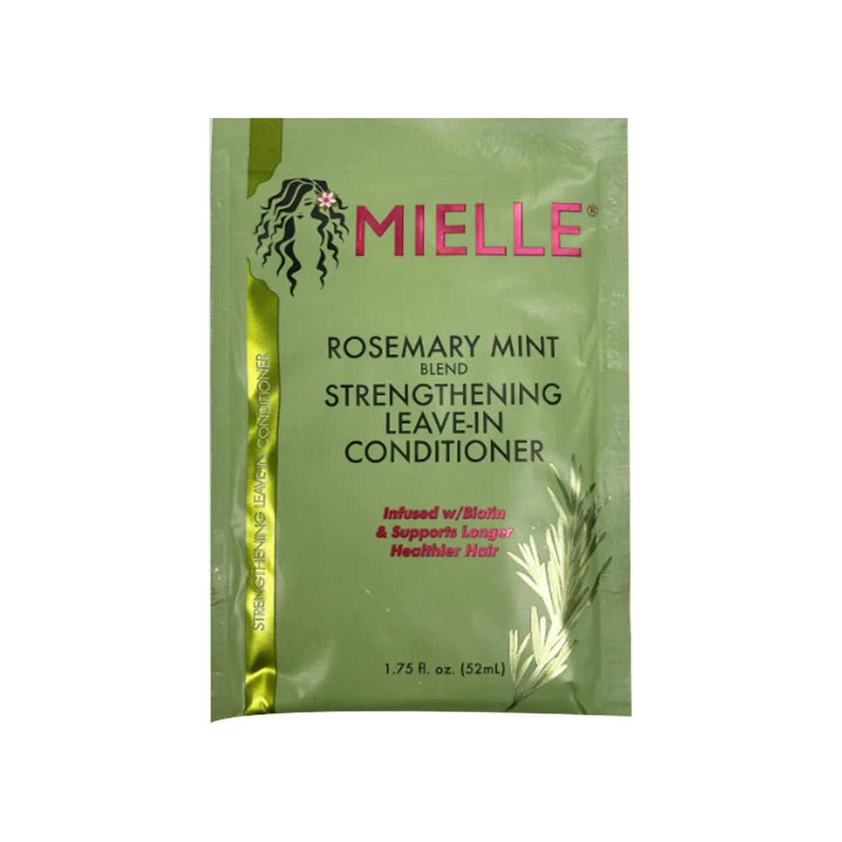 MIELLE Rosemary Mint Strengthening Leave in Conditioner 52ml Sachet