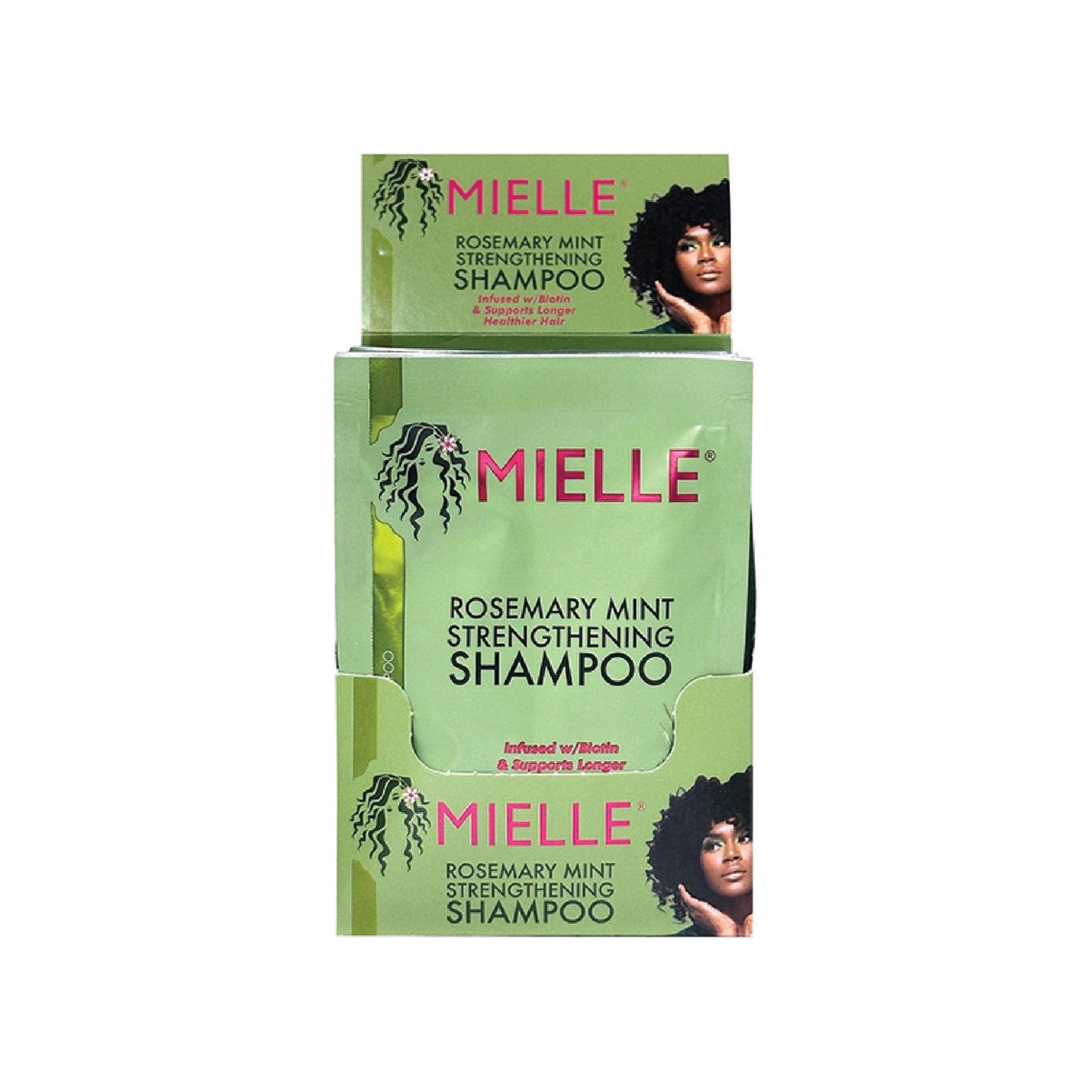 MIELLE Rosemary Mint Strengthening Shampoo 52ml Sachet