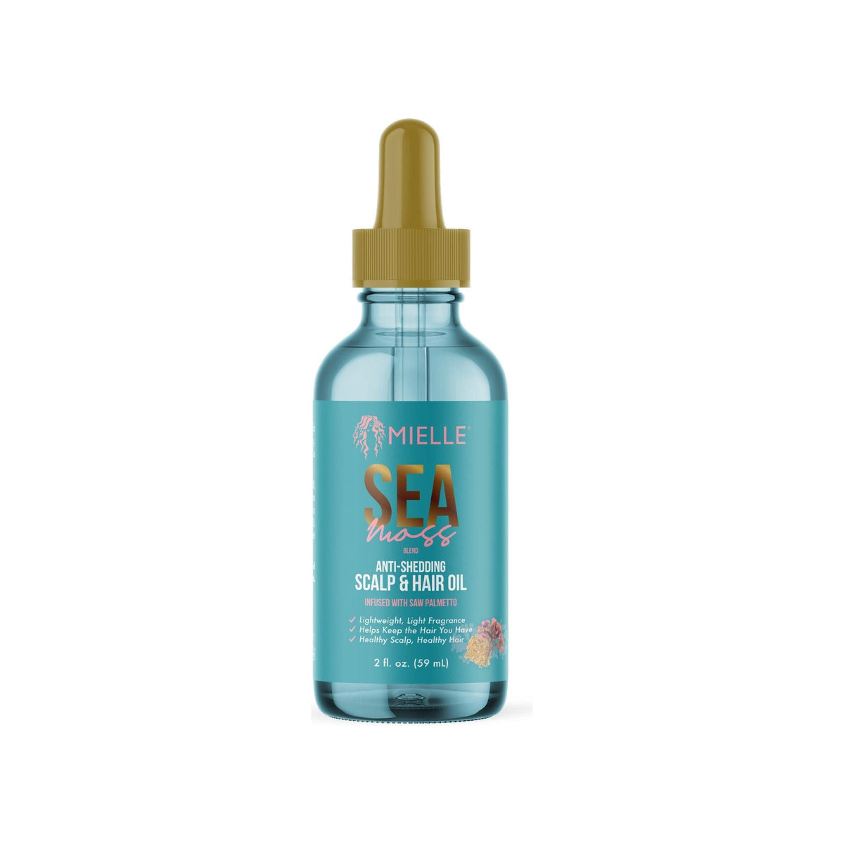 MIELLE Sea Moss Anti-Shedding Scalp & Hair Oil 59ml