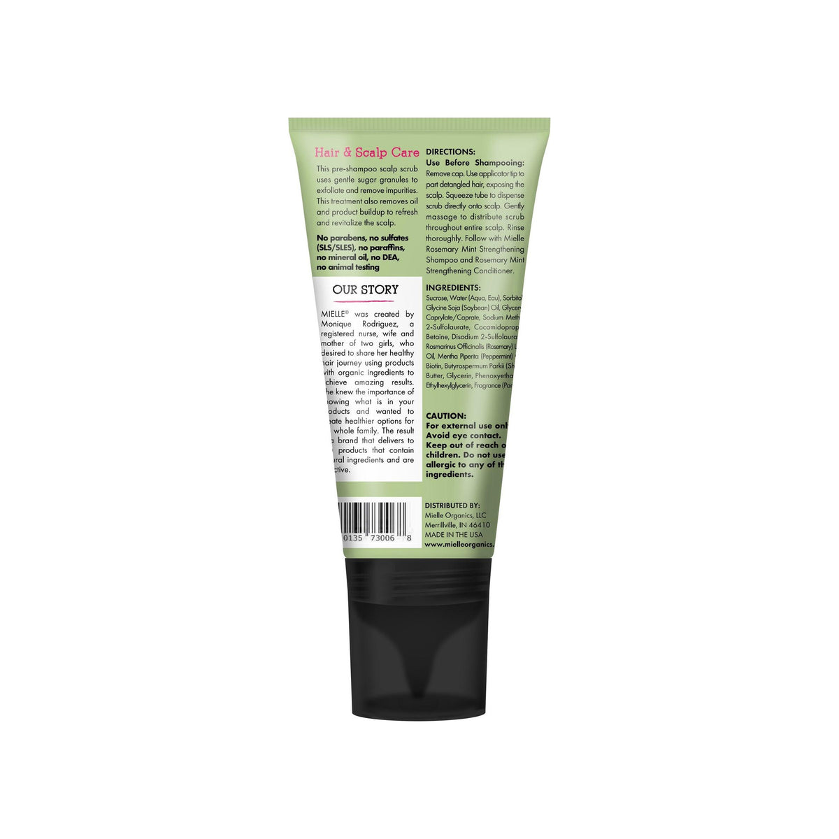 MIELLE Rosemary Mint Claryifying Scalp Scrub 170g — view 2