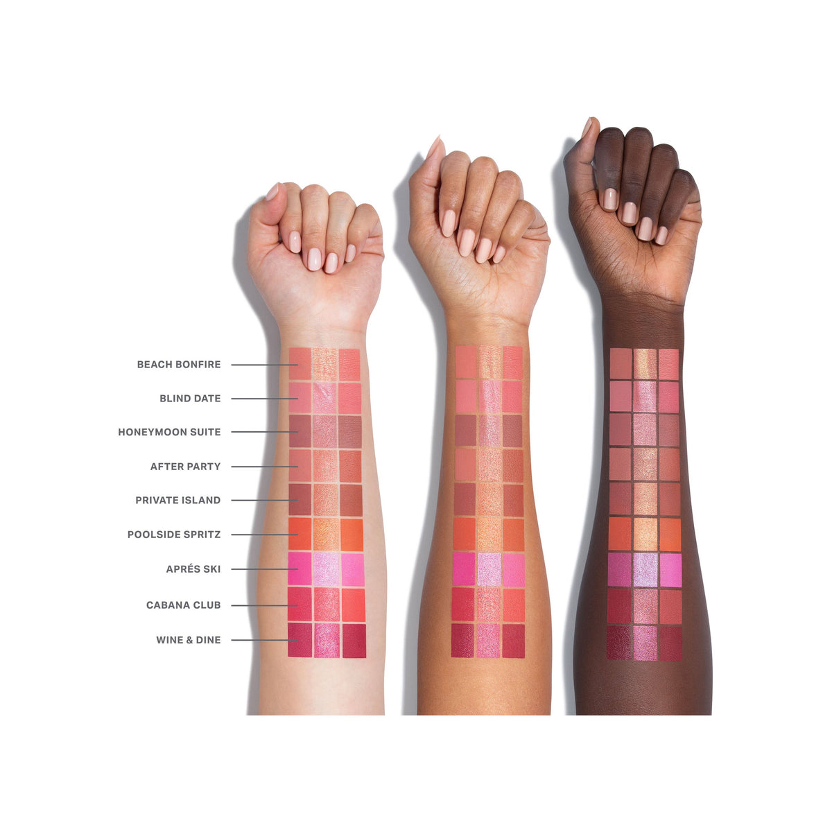 MORPHE Morphe Cheek Thrills Multi Finish Face Trio — Sunset Swim — view 3