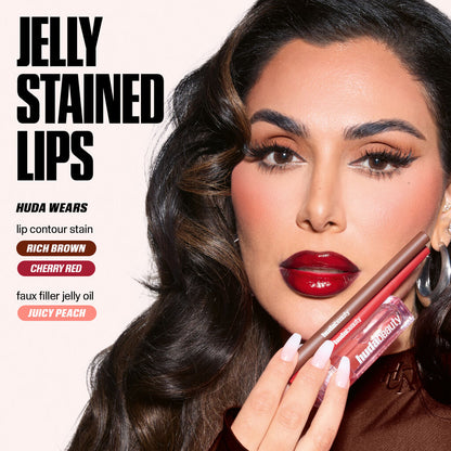 HUDA BEAUTY FAUX FILLER JELLY OIL (PINK LADY)