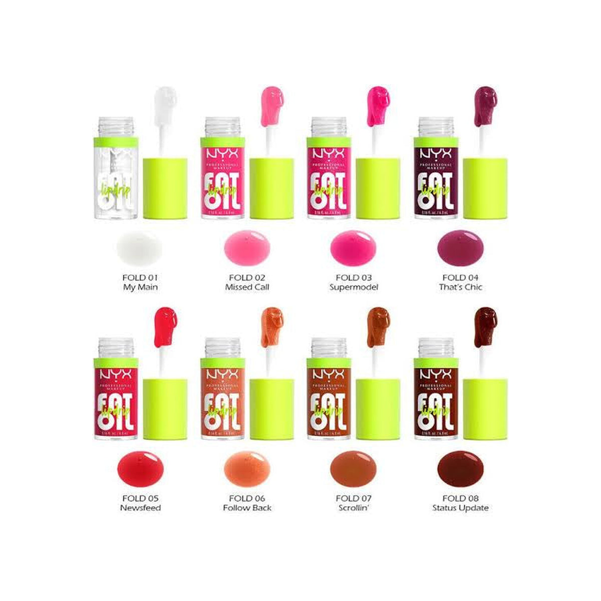 NYX PROFESSIONAL MAKEUP Nyx Professional Makeup Fat Oil Lip Drip (Follow Back) — view 2