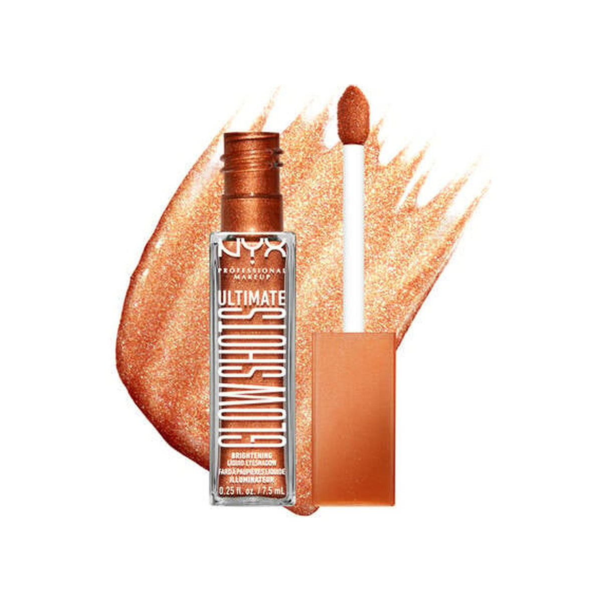 NYX PROFESSIONAL MAKEUP NYX Professional Makeup Ultimate Glow Shots Liquid Eyeshadow — Wow Cacao
