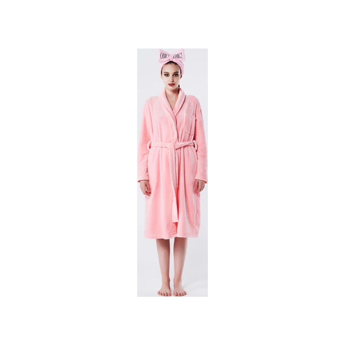 O.M.G ! Spa Robe Pink