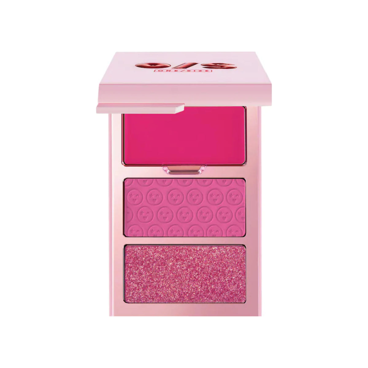 ONE/SIZE BY PATRICK STARRR One/Size by Patrick Starrr Cheek Clapper 3D Blush Trio Palette — Gworly Pop