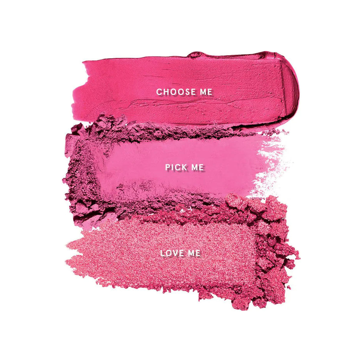 ONE/SIZE BY PATRICK STARRR One/Size by Patrick Starrr Cheek Clapper 3D Blush Trio Palette — Gworly Pop — view 2