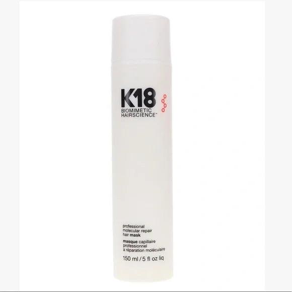 K18 BIOMIMETIC HAIRSCIENCE  PROFESSIONAL MOLECULAR REPAIR HAIR MASK 150ML