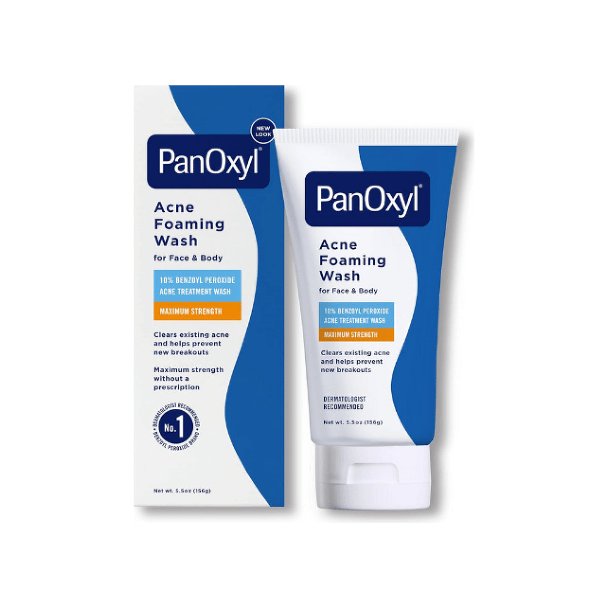 PANOXYL Panoxyl Acne Foaming Wash 10% Benzoyl Peroxide — New Package