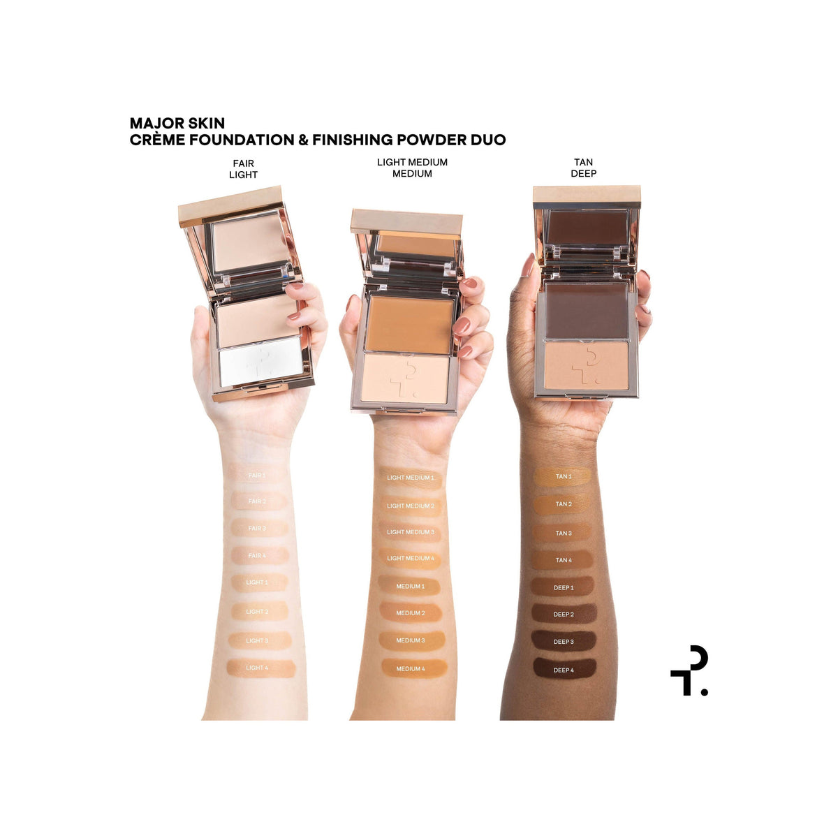 PATRICK TA Major Skin Crãˆme Foundation and Finishing Powder Duos — Light Medium 3 — view 6