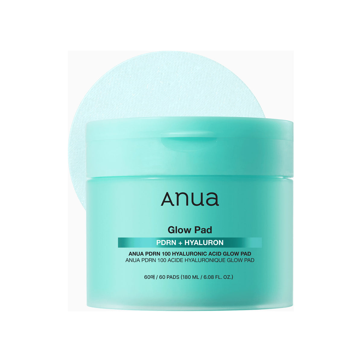 ANUA Anua PDRN 100 Hyalauronic Acid Glow Pad — 60 Pads