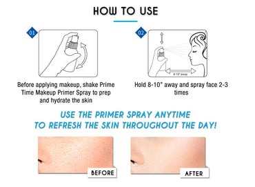 J.Cat Beauty Prime Time Makeup Primer Spray