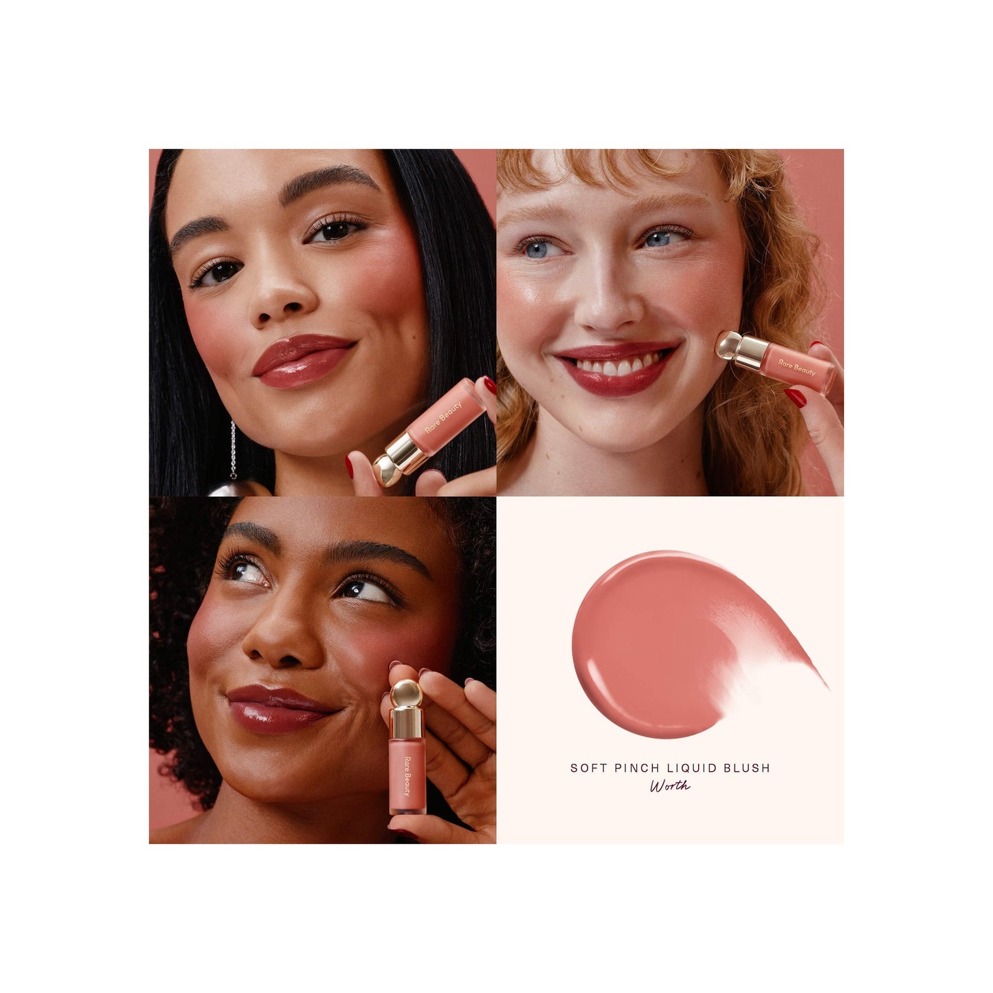 Rare Beauty by Selena Gomez  Soft Pinch Cheek & Lip Trio Makeup Gift Set