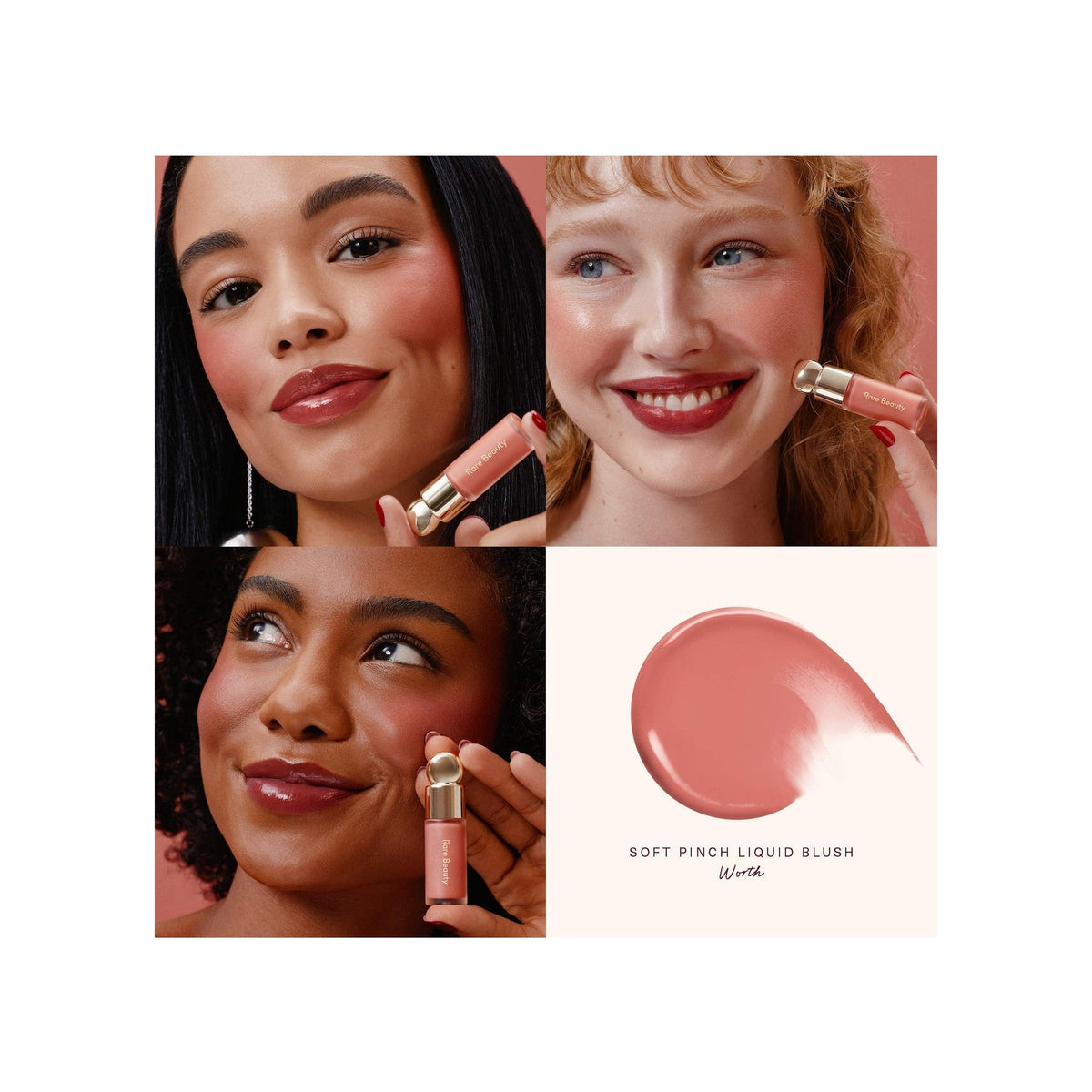 RARE BEAUTY Rare Beauty By Selena Gomez Soft Pinch Cheek & Lip Trio Makeup Gift Set — view 2