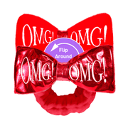 Omg! Reversible Mega Hairband (Red)