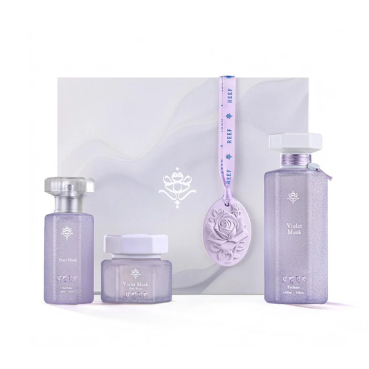 REEF VIOLET MUSK LIMITED EDITION BOX OF 3 PIECES