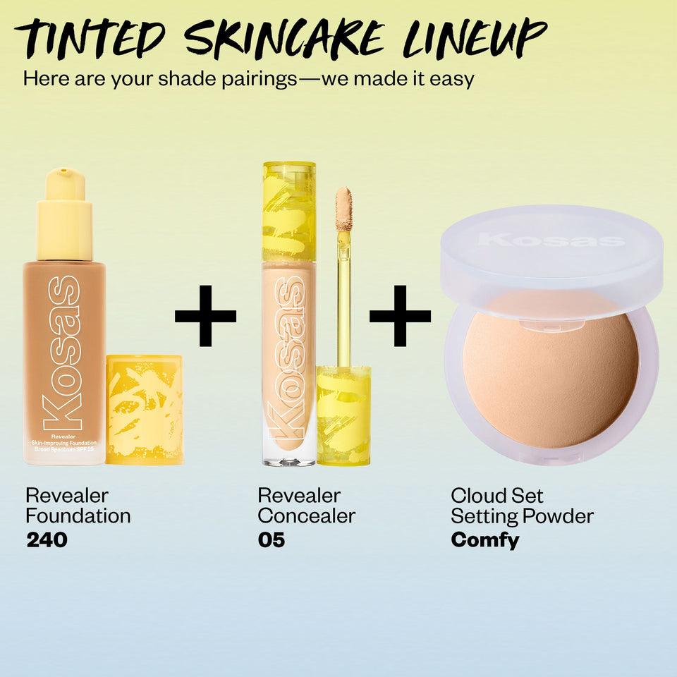 Kosas Revealer Skin-Improving Foundation Spf 25 With Hyaluronic Acid And Niacinamide (Medium Warm 240)