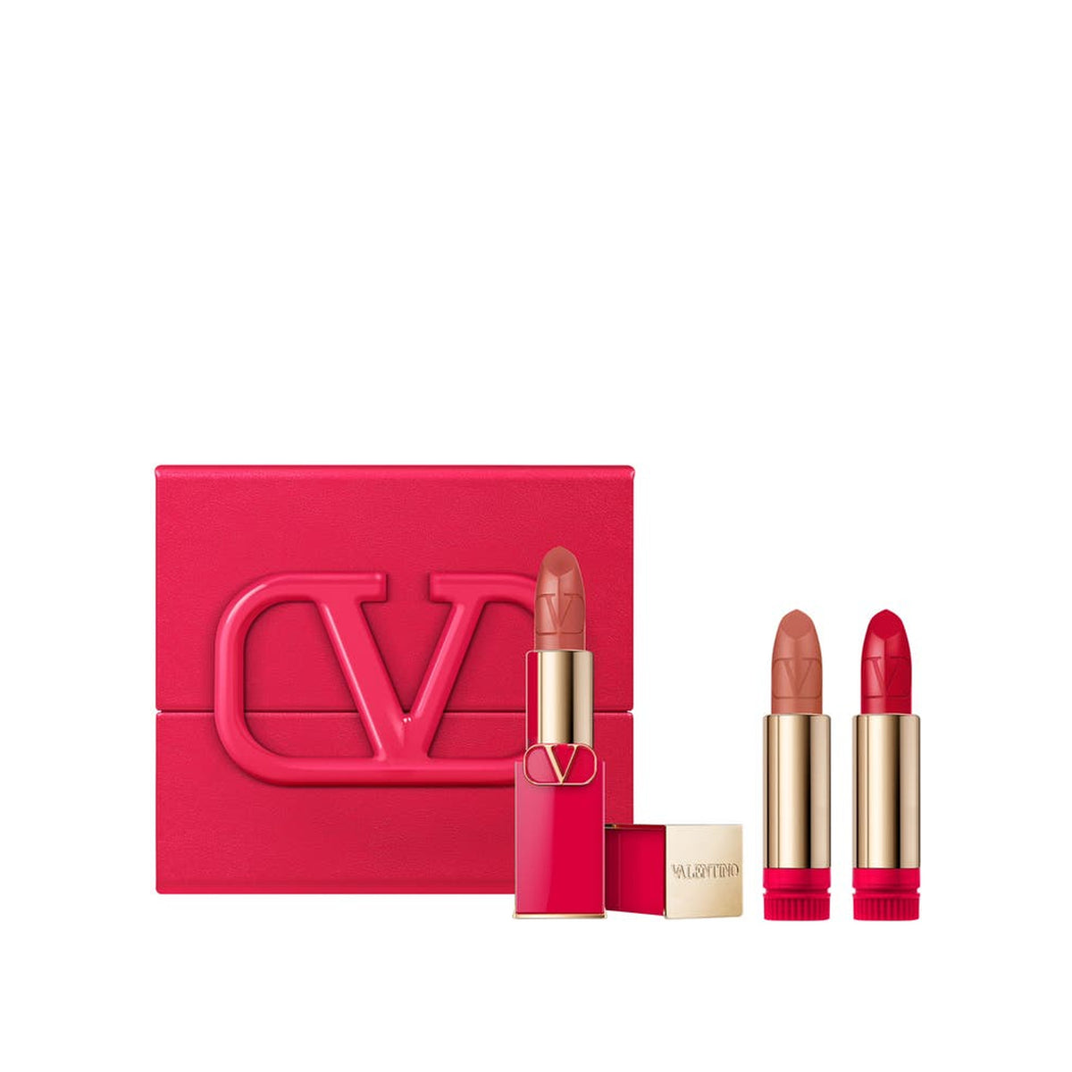 VALENTINO Rosso Valentino 3-piece Refillable Lipstick Set — view 2