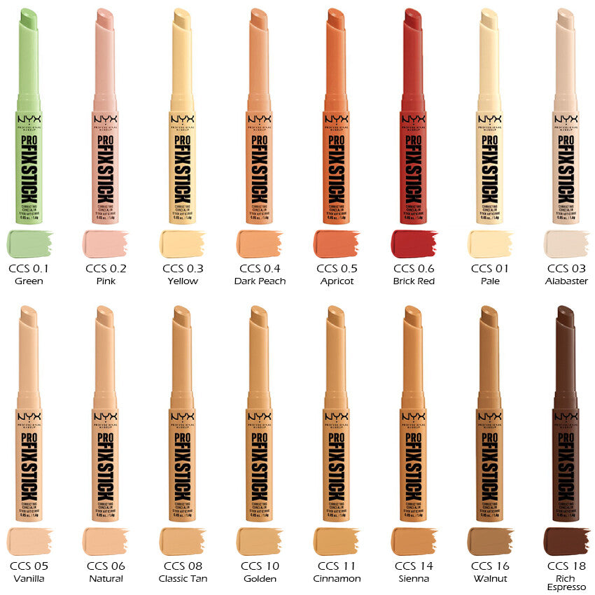 NYX PROFESSIONAL MAKEUP PRO FIX XTICK CORRECTOR CONCEALER STICK ANTICERNE (CCS 08)
