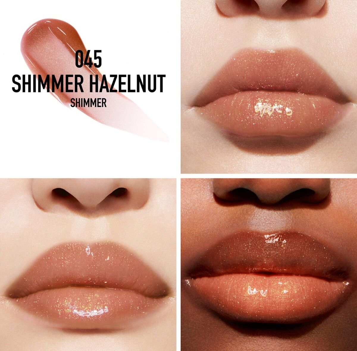 CHRISTIAN DIOR ADDICT  LIP MAXIMIZER (045 SHIMMER HAZELNUT)