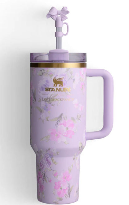 STANLEY 1913 X LOVESHACKFANCY QUENCHER TUMBLER WITH HANDLE (PURPLE)