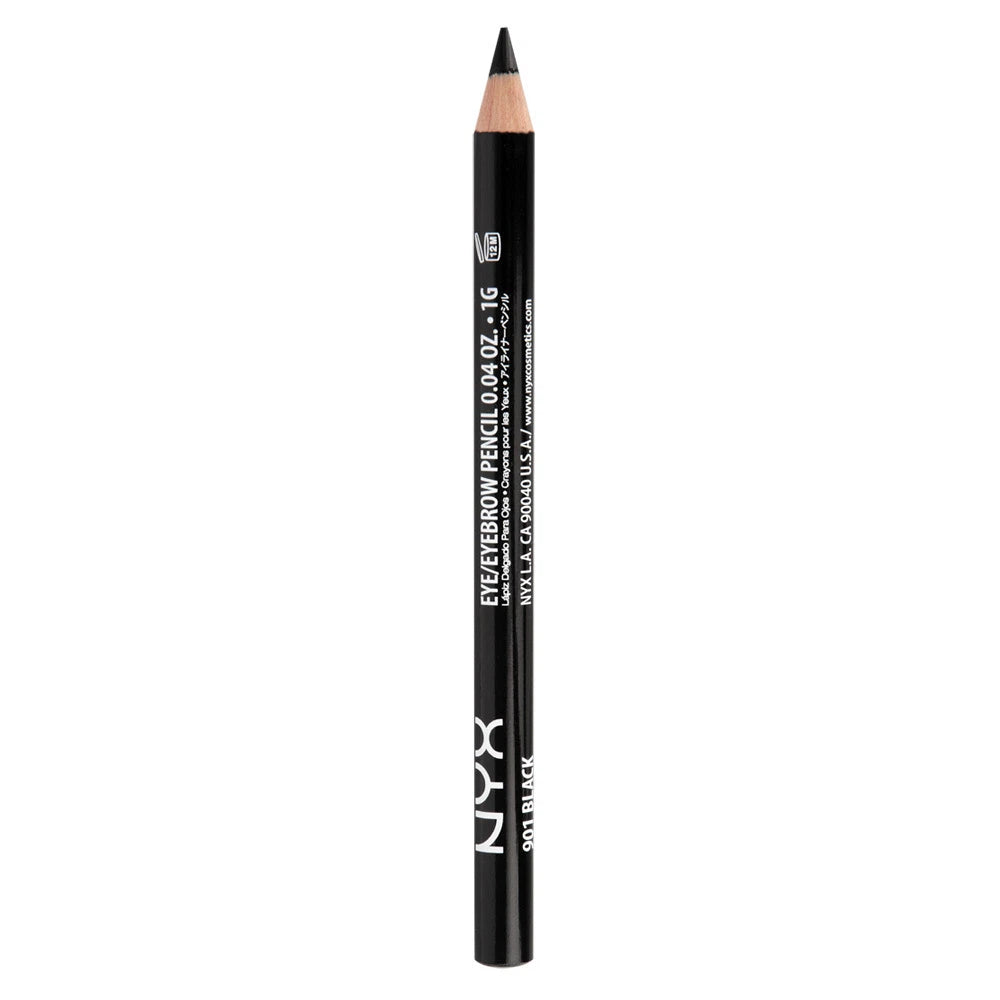 NYX SLIM EYE PENCIL, EYELINER PENCIL - BLACK ( SPE901 black)