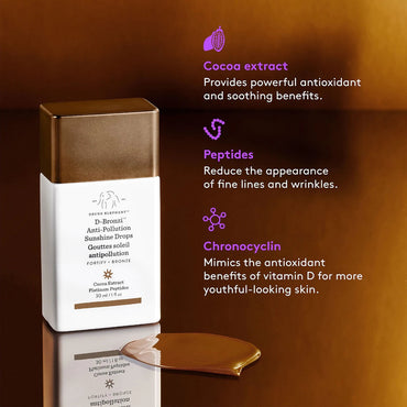 Drunk Elephant  D-Bronzi™ Bronzing Drops with Peptides