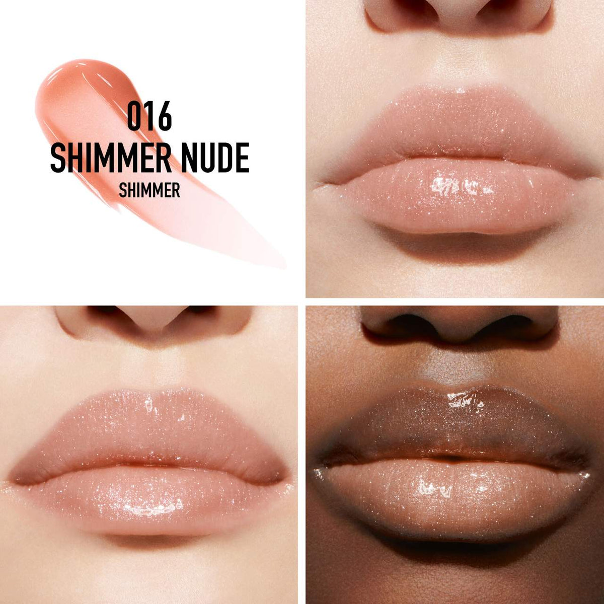 CHRISTIAN DIOR ADDICT  LIP MAXIMIZER (016 SHIMMER NUDE)