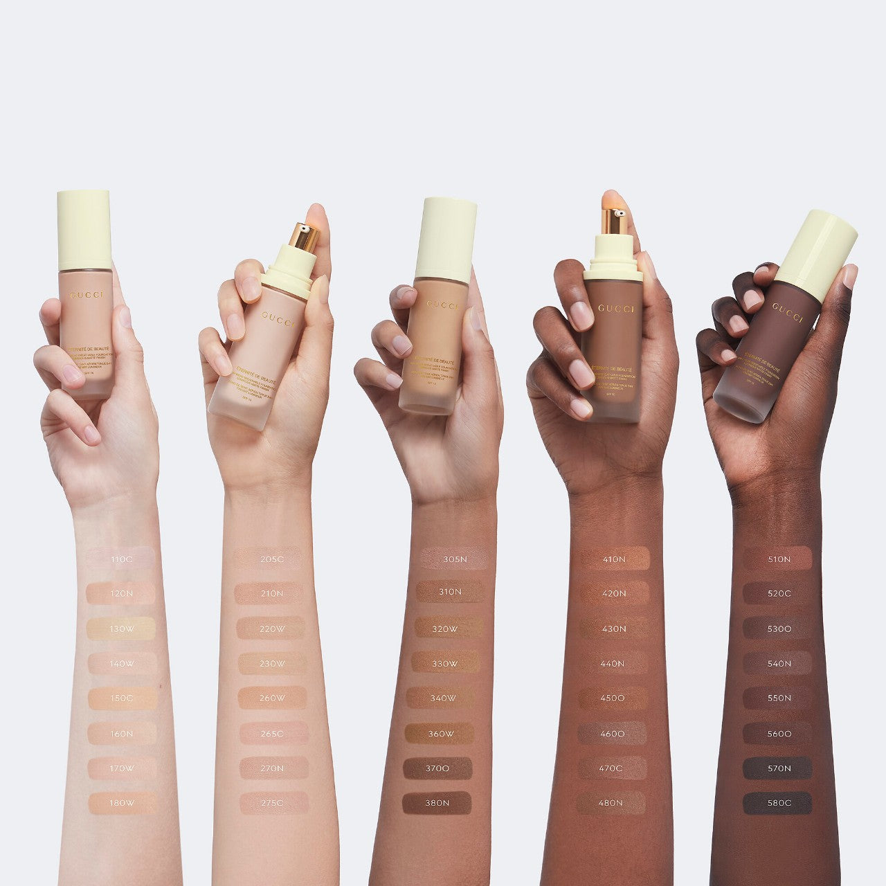 GUCCI FLUID FOUNDATION NATURAL FINISH (110C)