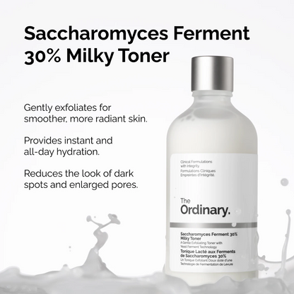 THE ORDINARY SACCHAROMYCES FERMENT 30% MILKY TONER