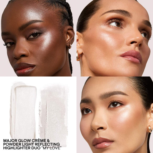 PATRICK TA GLOW CREME & POWDER LIGHT REFLECTING TRANSLUCENT HIGHLIGHTER DUO (my love)
