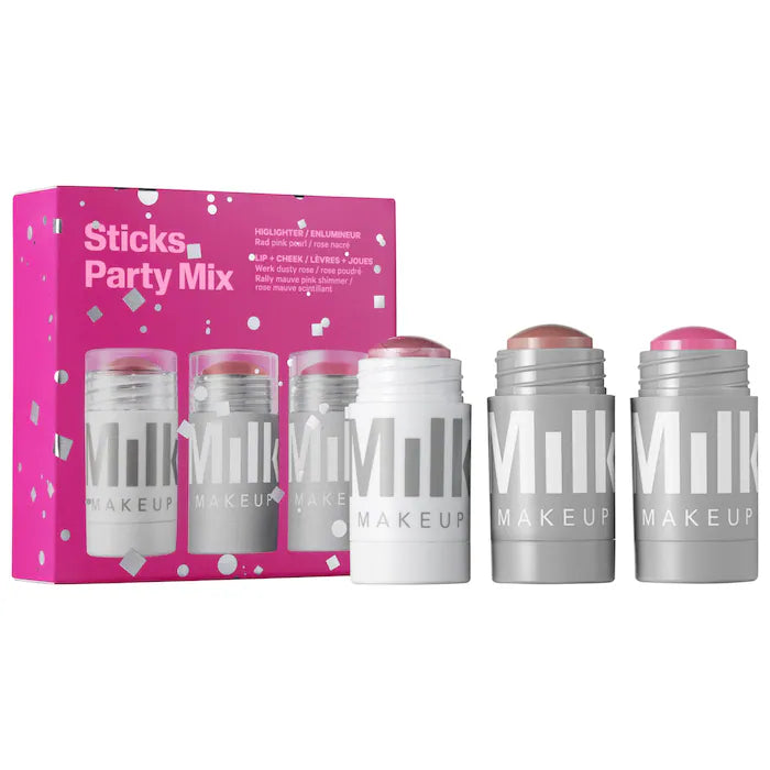 Milk Beauty Sticks Party Mix Cream Blush + Highlighter Set