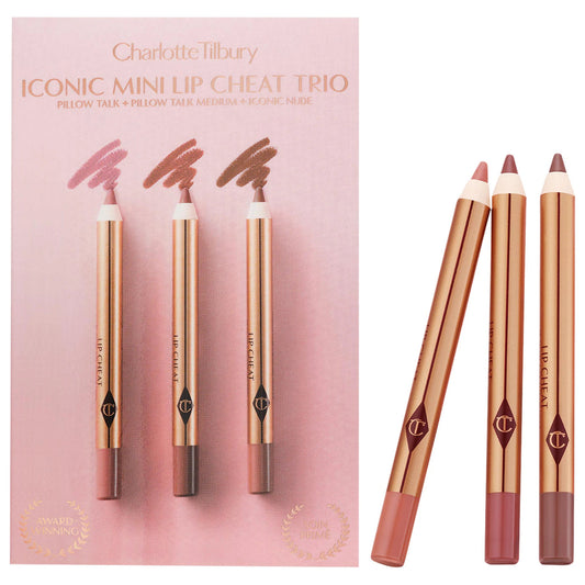 CHARLOTTE TILBURY MINI ICONIC LIP CHEAT TRIO