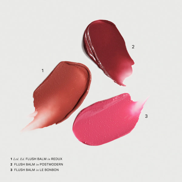 MERIT THE MINI FLUSH BALM TRIO KIT LIMITED EDITION