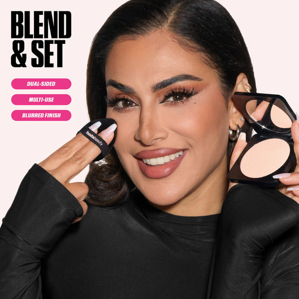 HUDA BEAUTY EASY BAKE MARSHMALLOW PUFF & SPONGE