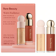RARE BEAUTY WARM RADIANCE MINI BLUSH & LUMINIZER DUO