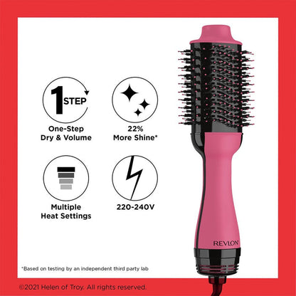 Revlon Pro Collection Revlon Pro Collection Salon One-Step Hair Dryer & Volumiser Pink