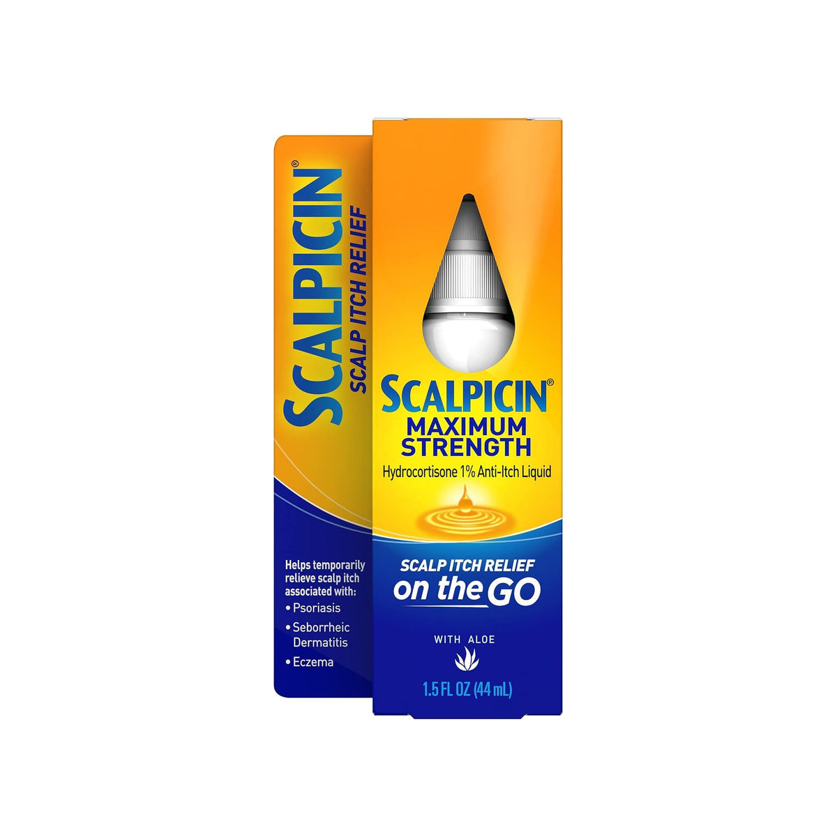 SNAPAHOLICSHOP Scalpicin Scalp Itch Relief Hydrocortisone 1% Anti-Itch Liquid