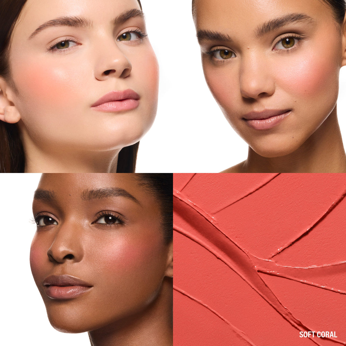 Makeup By Mario Soft Pop Blush Stick Soft Coral (Peachy Pop)