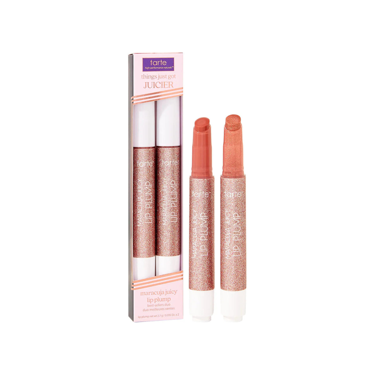 TARTE COSMETICS Tarte Cosmetics Things Got Just Got Juicier — Rosy Cooper Shimmer Glass&dahlia