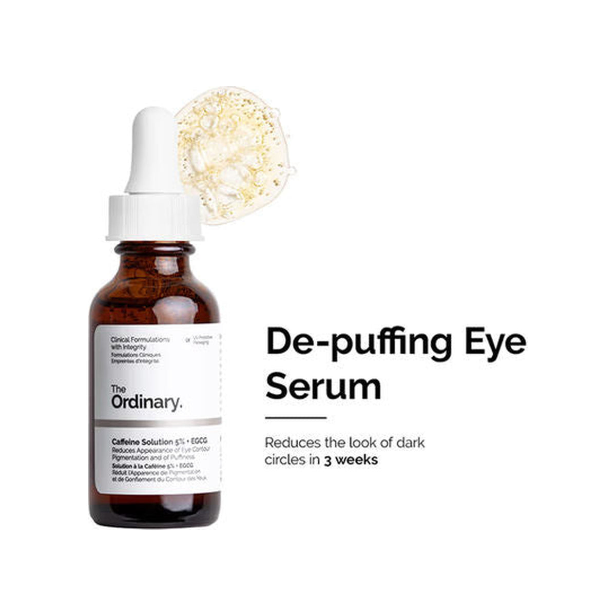 THE ORDINARY The Ordinary Caffeine 5% + Egcg Depuffing Eye Serum