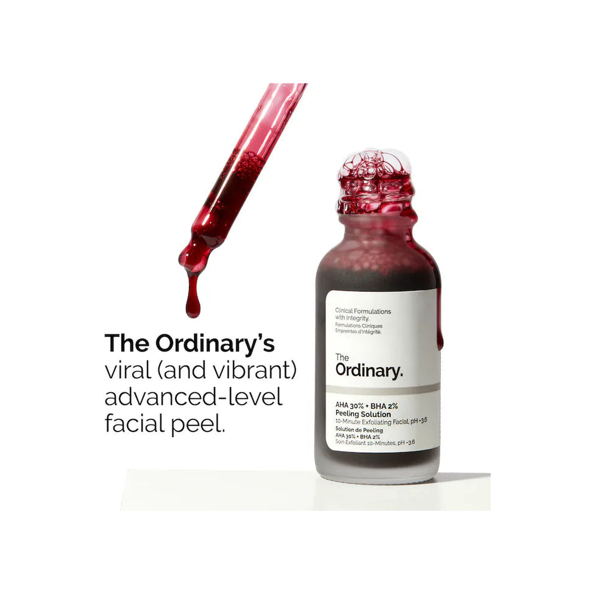 THE ORDINARY The Ordinary AHA 30 % BHA 2% Peeling Solution