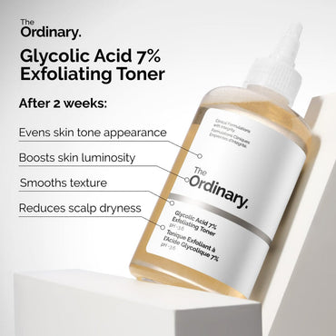 THE ORDINARY GLYCOLIC ACID 7% EXFOLIATING TONER (WITHOUT BOX)