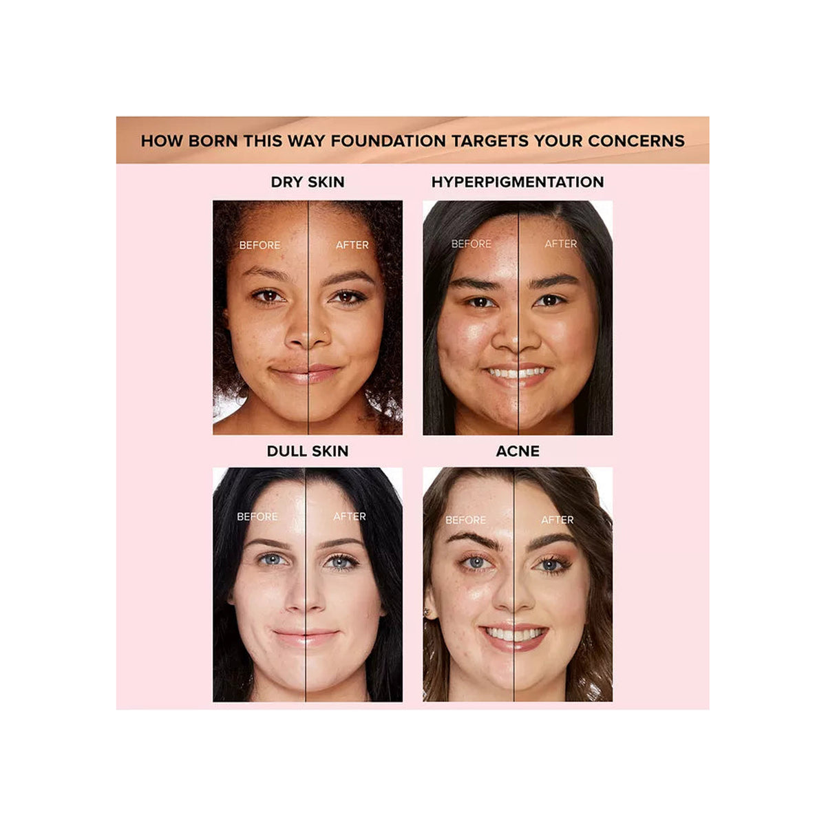 TOO FACED Too Faced Born This Way Flawless Coverage Natural Finish Foundation — Swan — view 5