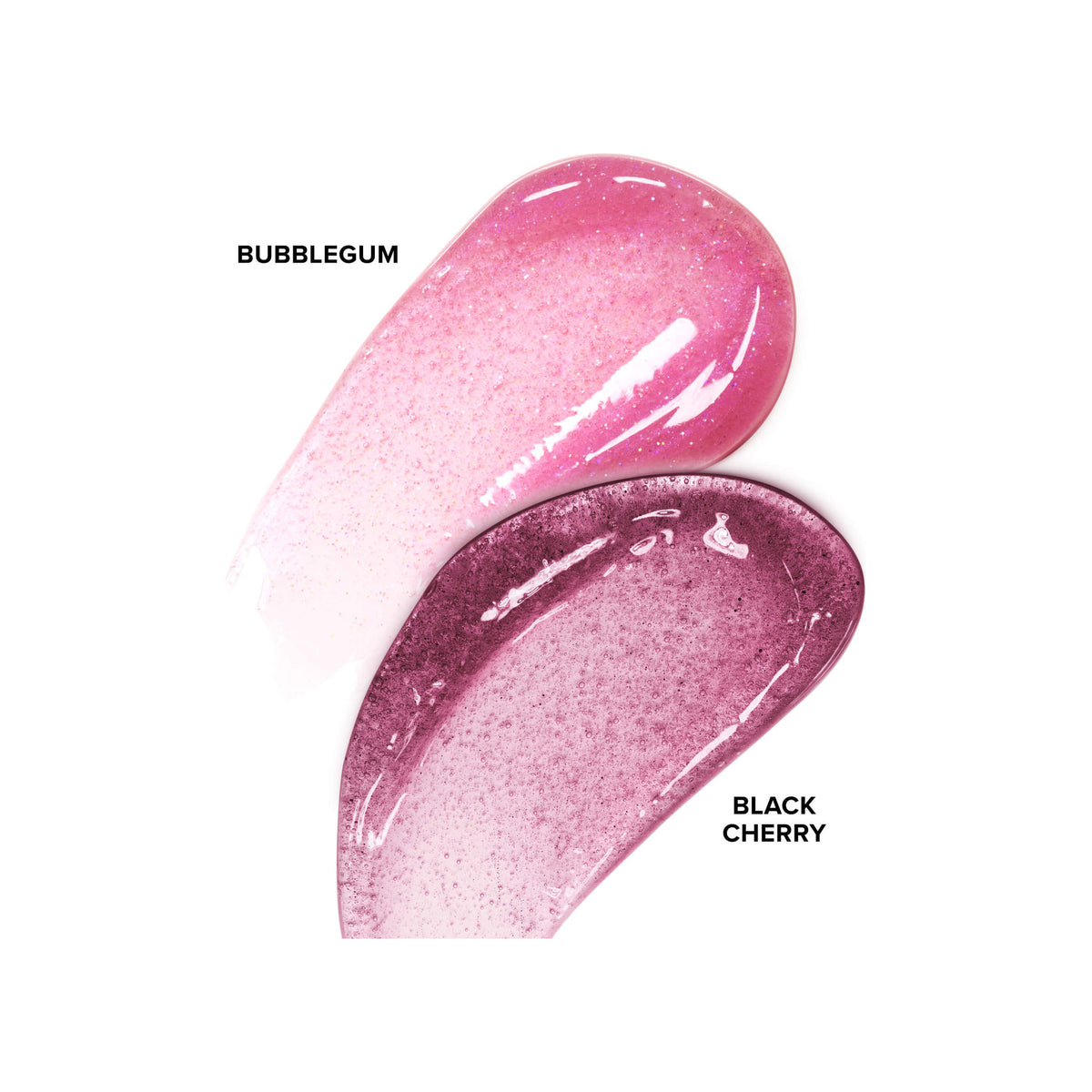 TOO FACED Too Faced Kissing Jelly Lip Oil Gloss: Perfect Pair Set (bubblegum +black cherry) — view 2