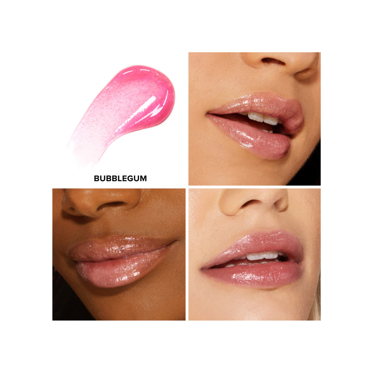 TOO FACED Too Faced Kissing Jelly Lip Oil Gloss: Perfect Pair Set (bubblegum +black cherry) — view 5